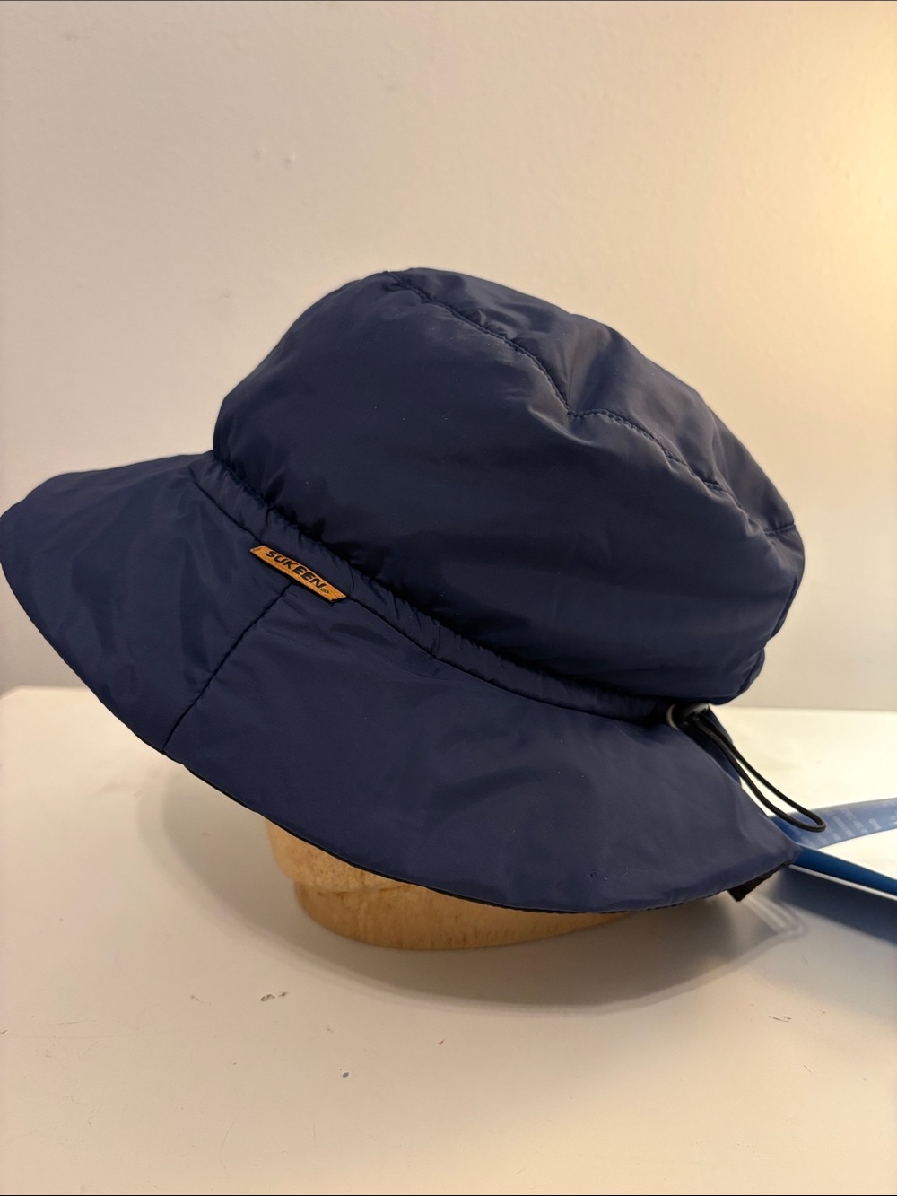 Sukeen Reversible Thermal Navy Bucket Travel Hat